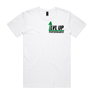 Lvl Up Performance Tee Black & Green Thumbnail